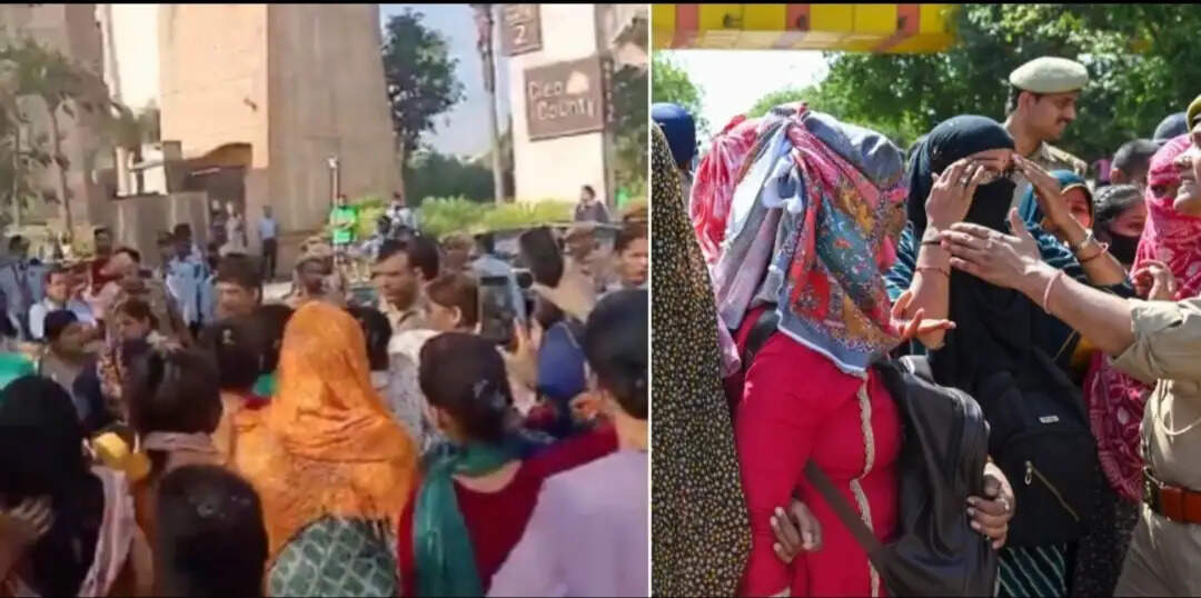 मजदूरों के बाद सड़क पर उतरी घरेलू सहायिकाएं