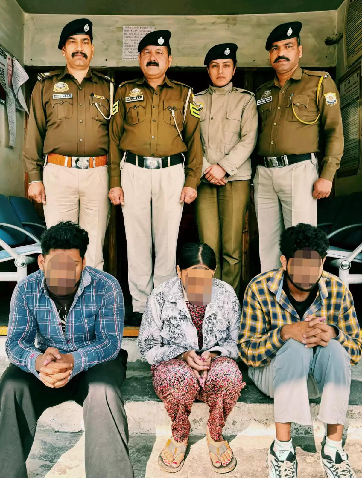 शिमला में कार से बरामद हुई 54 ग्राम हेरोइन, दम्पति सहित तीन गिरफ्तार