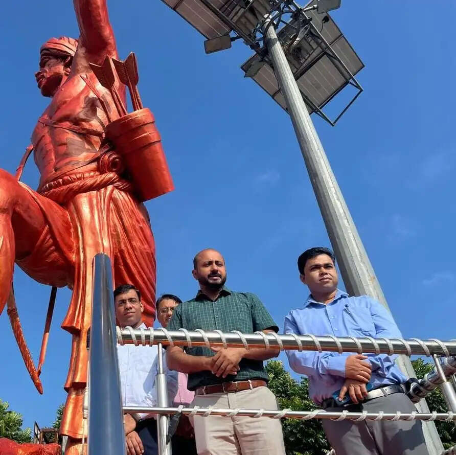 विश्व आदिवासी दिवस पर डीसी ने भगवान बिरसा मुंडा की प्रतिमा पर किया माल्यार्पण