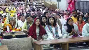 उज्जैन:&nbsp;महाकाल की शरण में क्रिकेटर स्नेह राणा, भस्म आरती में शामिल होकर लिया आशीर्वाद