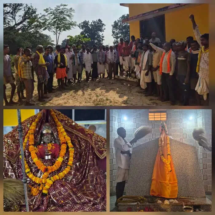 चिकटराज देव गुड़ी में मान-दान एवं देव नृत्य के साथ मनाई गई दशहरा जात्रा