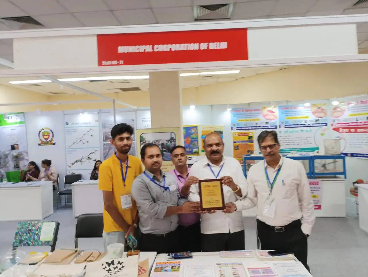 दिल्ली सरकार अचीवमेंट एंड स्कीम एक्सपो में एमसीडी को प्रथम पुरस्कार
