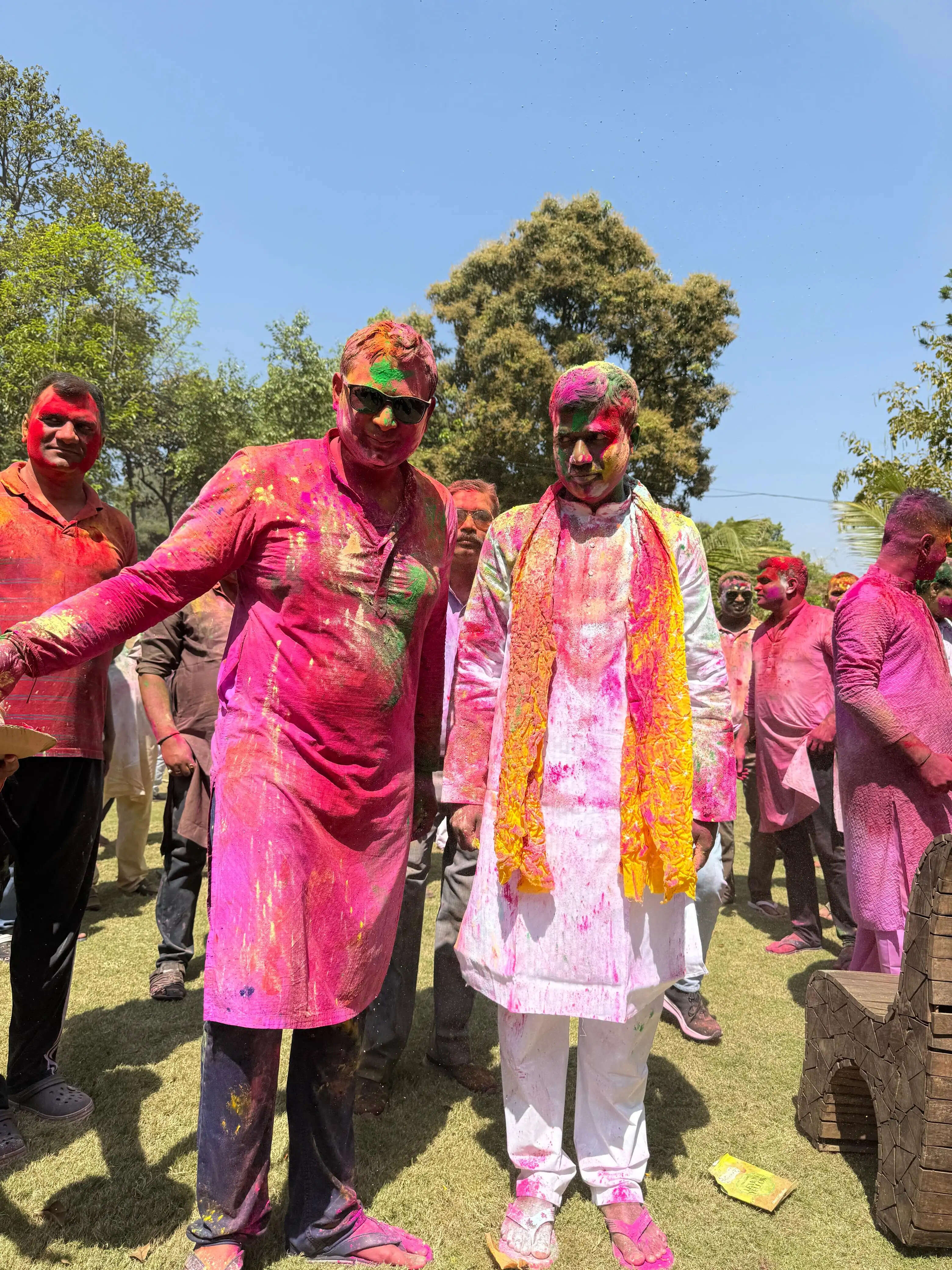 रांची जिला प्रशासन में छाया होली का रंग, उपायुक्त मंजूनाथ भजंत्री ने की शांति व सौहार्द की अपील