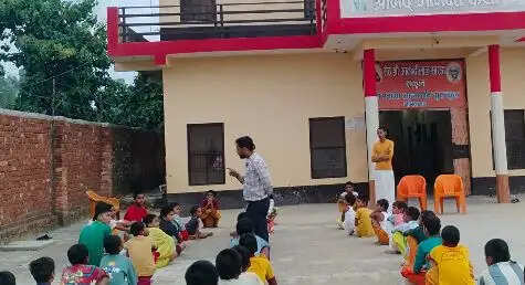 नैमिषारण्य में गूंजी देववाणी, बटुकों ने खेल-खेल में सीखी संस्कृत