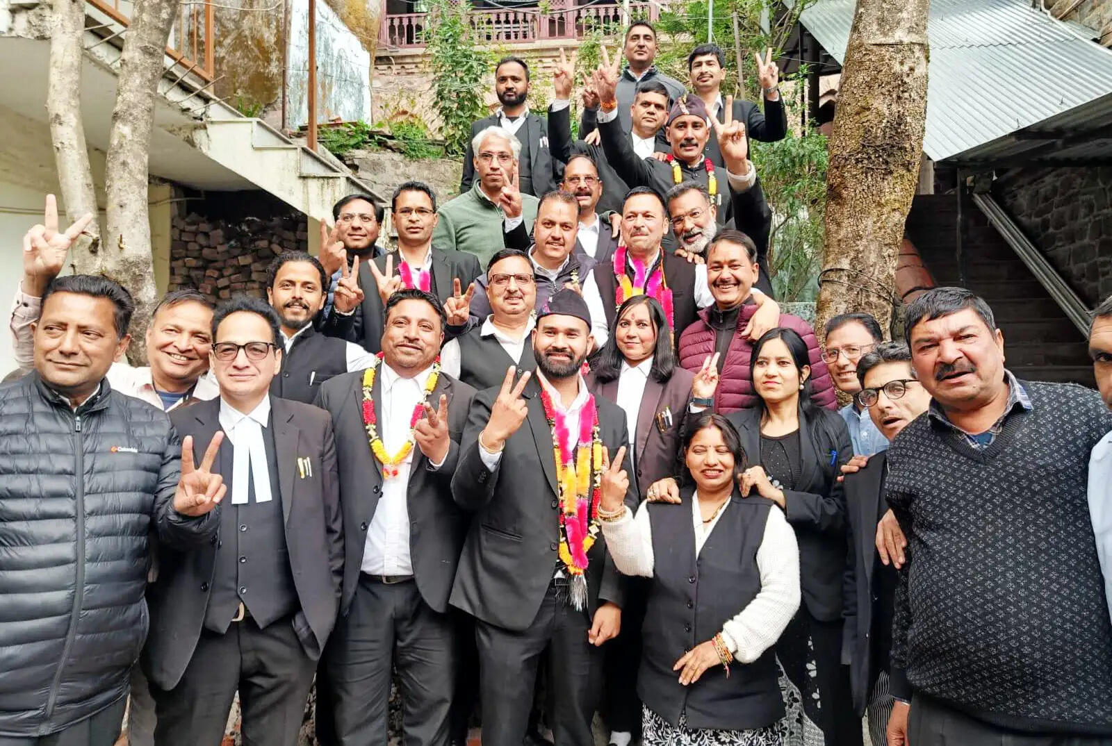 जिला बार चुनाव: अध्यक्ष अरुण और सचिव बने संजय