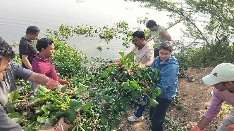 मप्रः जल गंगा संवर्धन अभियान में भिंड में जन सहभागिता से प्रारंभ हुआ कार्य