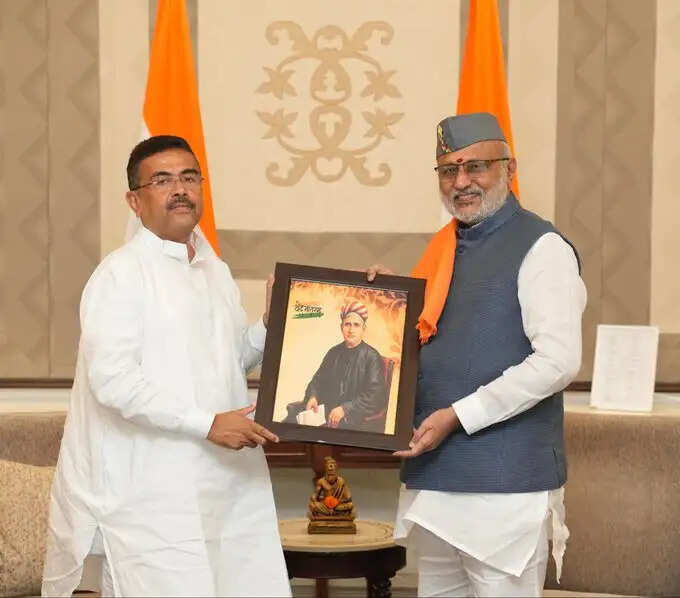 सुवेंदु अधिकारी ने राष्ट्रपति, उपराष्ट्रपति और रक्षा मंत्री से की मुलाकात