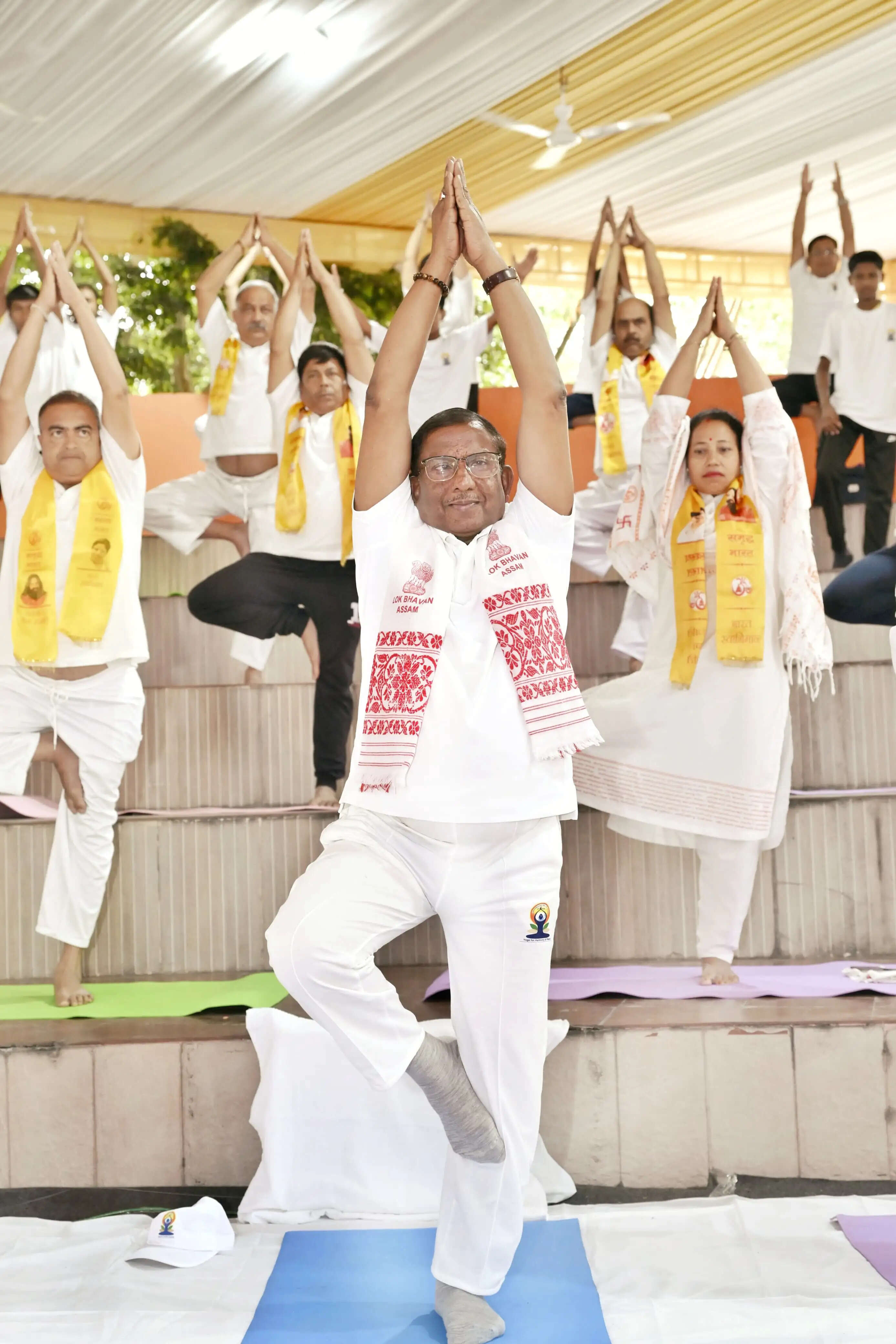 अंतरराष्ट्रीय योग दिवस पर राज्यपाल ने शुरू किए दो प्रमुख अभियान