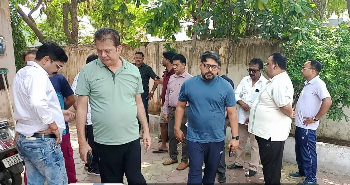 कोरबा प्रेस क्लब के विकास को मिलेगी नई रफ्तार: आयुक्त आशुतोष पाण्डेय ने किया निरीक्षण