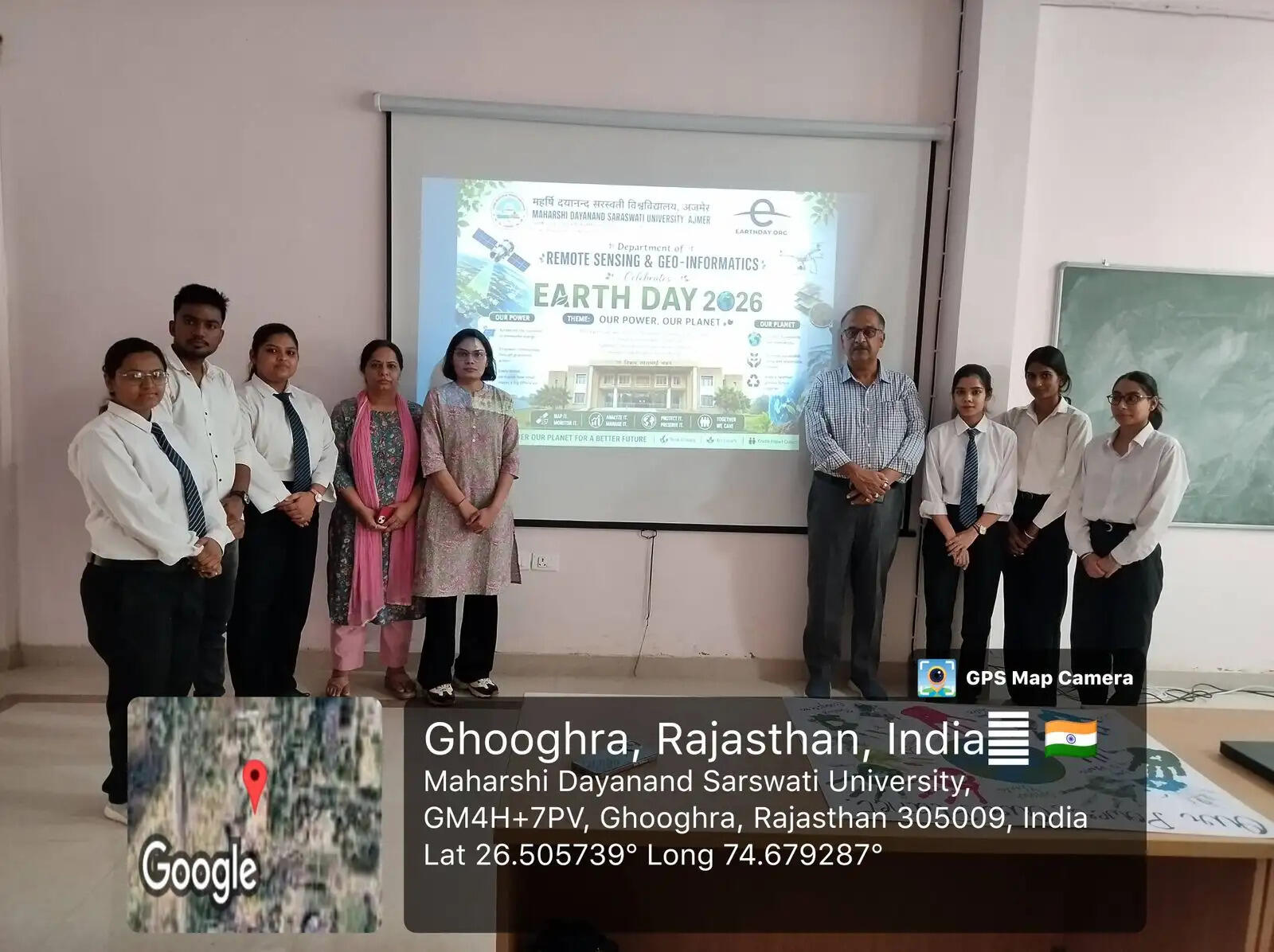 धरती हमारी, जिम्मेदारी हमारी — एमडीएसयू अजमेर में अर्थ डे 2026 मनाया