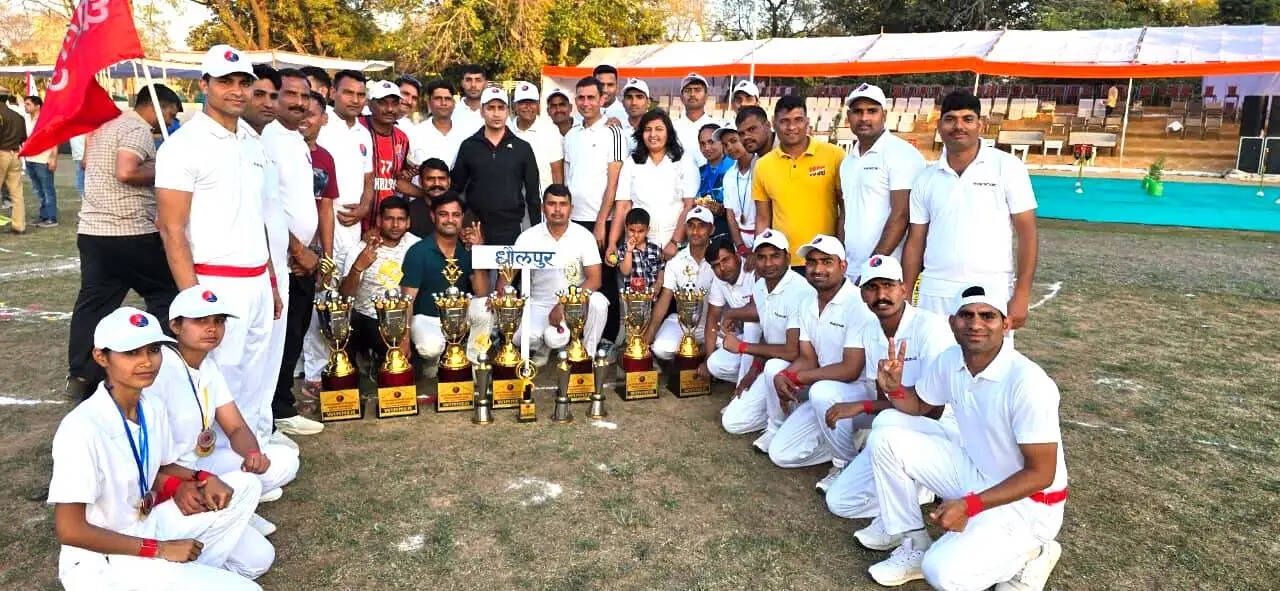 रेंज पुलिस गेम्स में धौलपुर पुलिस ने लहराया जीत का परचम