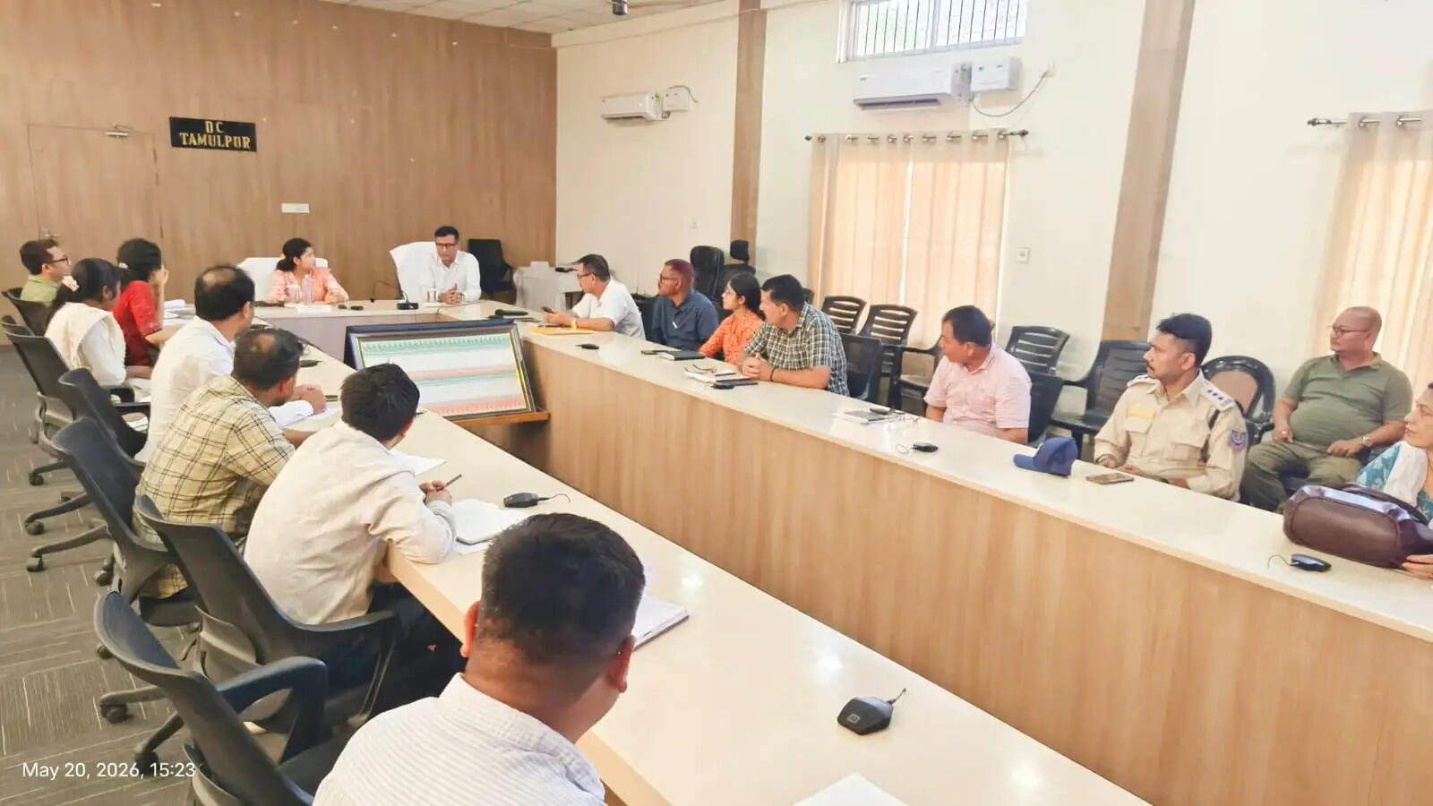तामुलपुर में जिला सड़क सुरक्षा समिति की बैठक आयोजित