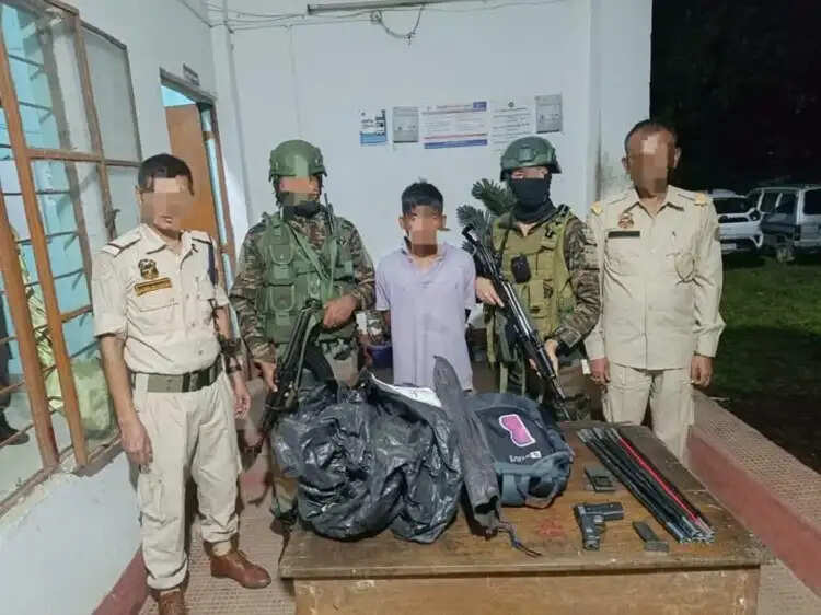 असम में एनएससीएन (केवाईए) कैडर गिरफ्तार