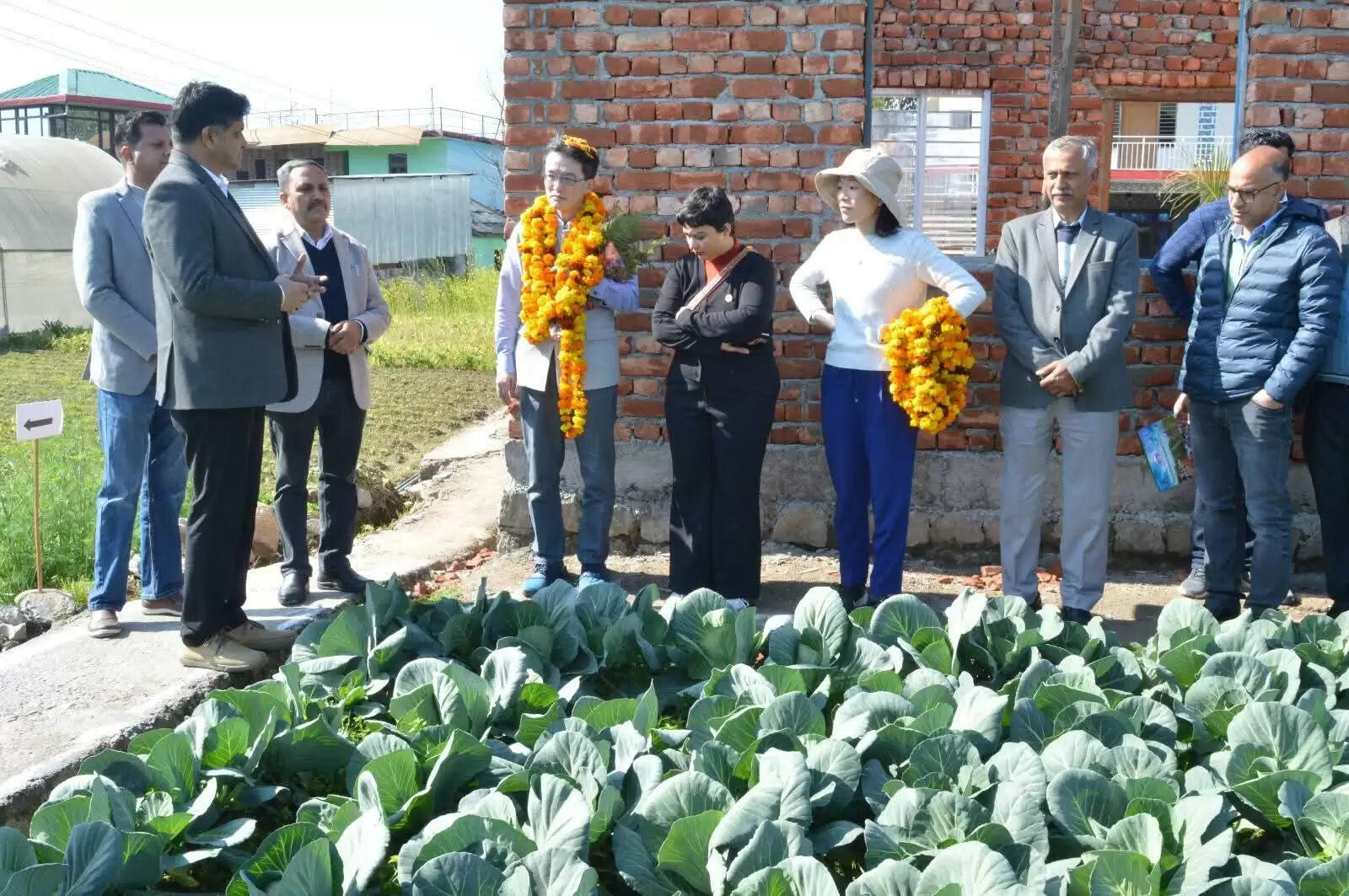 जायका की टीम ने कांगड़ा में किया परियोजना गतिविधियों का निरीक्षण