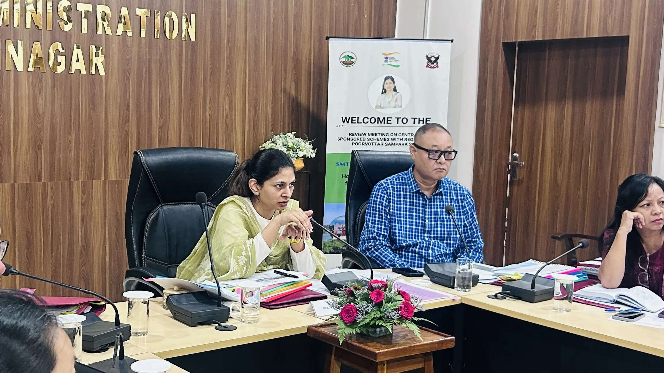 खेल राज्य मंत्री रक्षा खडसे ने ईस्ट गारो हिल्स में खेल सुविधाओं का निरीक्षण किया