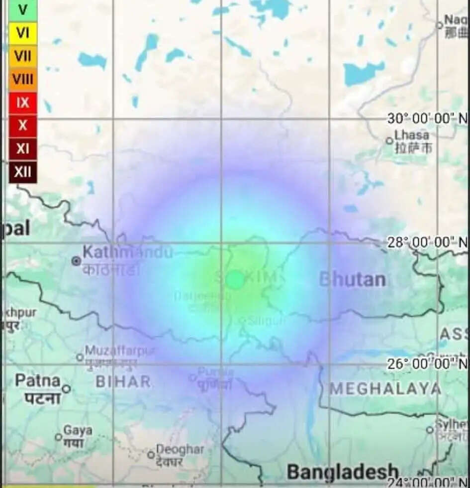 सिक्किम में 4.6 तीव्रता का भूकंप, काेई हताहत नहीं