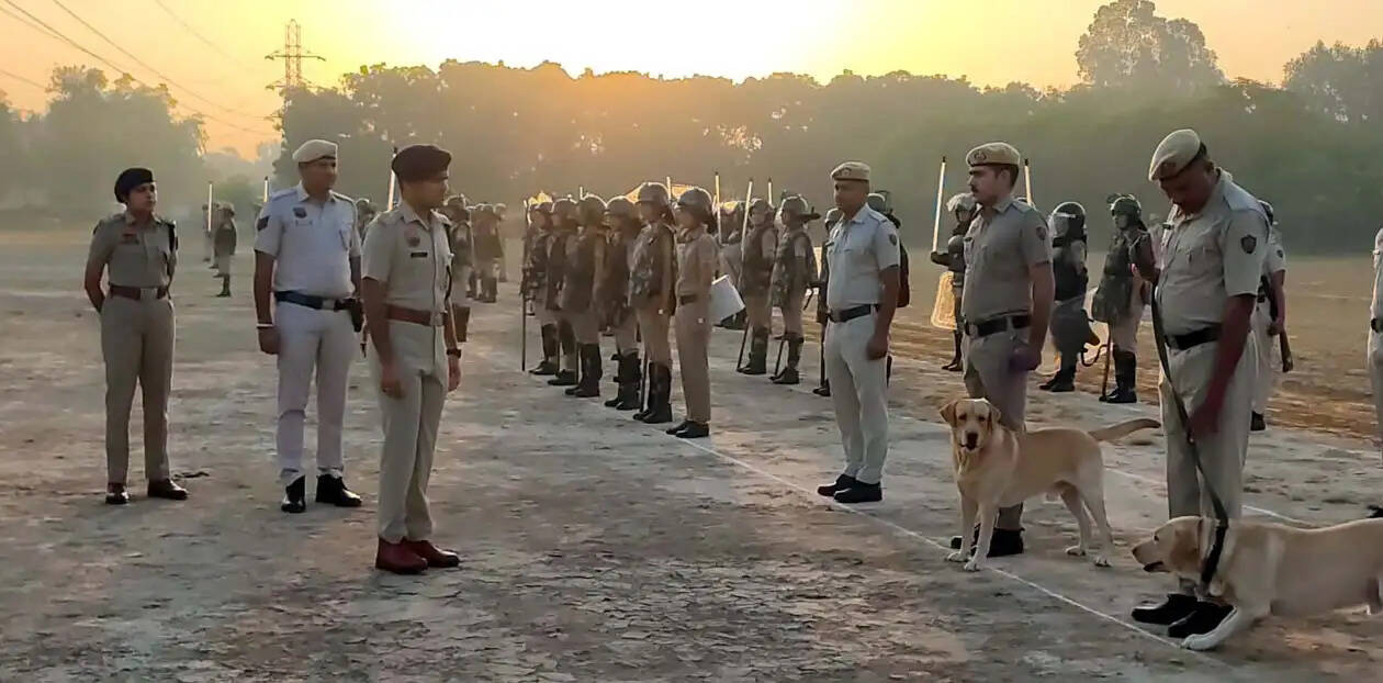 हिसार: दशहरे पर पुलिस अलर्ट, सात स्थानों पर रावण दहन के दौरान तैनात रहेगा अतिरिक्त पुलिस बल