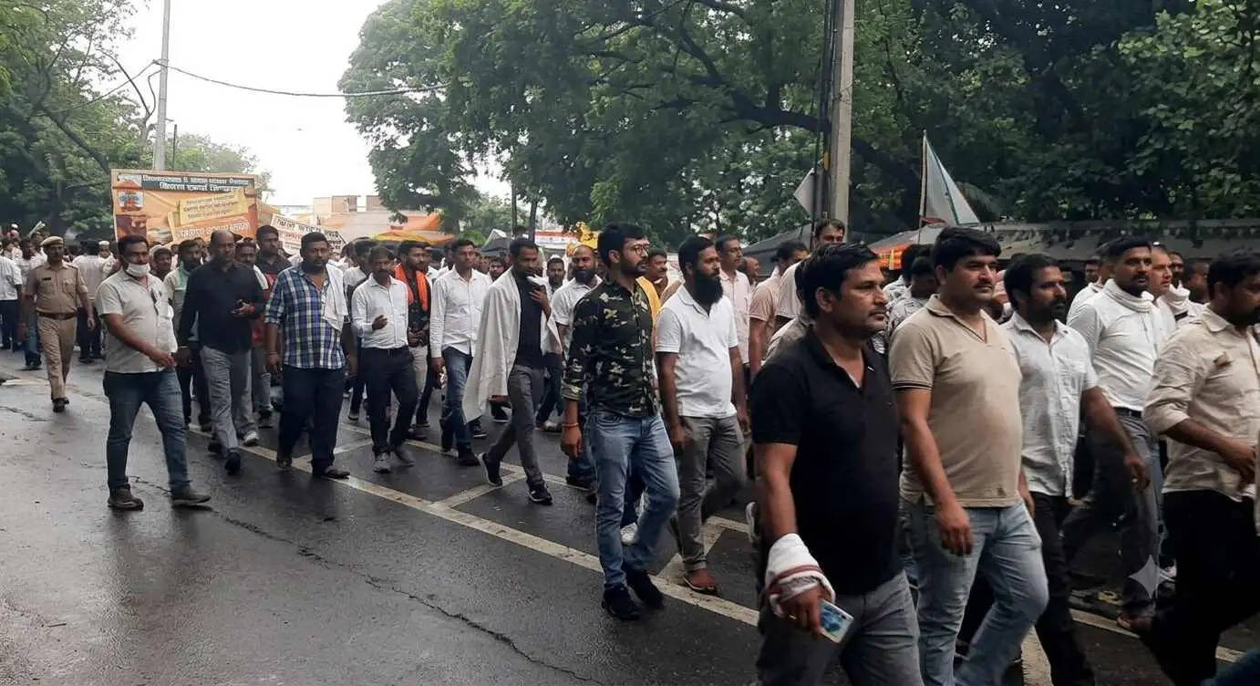 यमुनानगर में भारतीय मजदूर संघ का रोष मार्च, लंबित मांगों को लेकर सरकार को सौंपा ज्ञापन