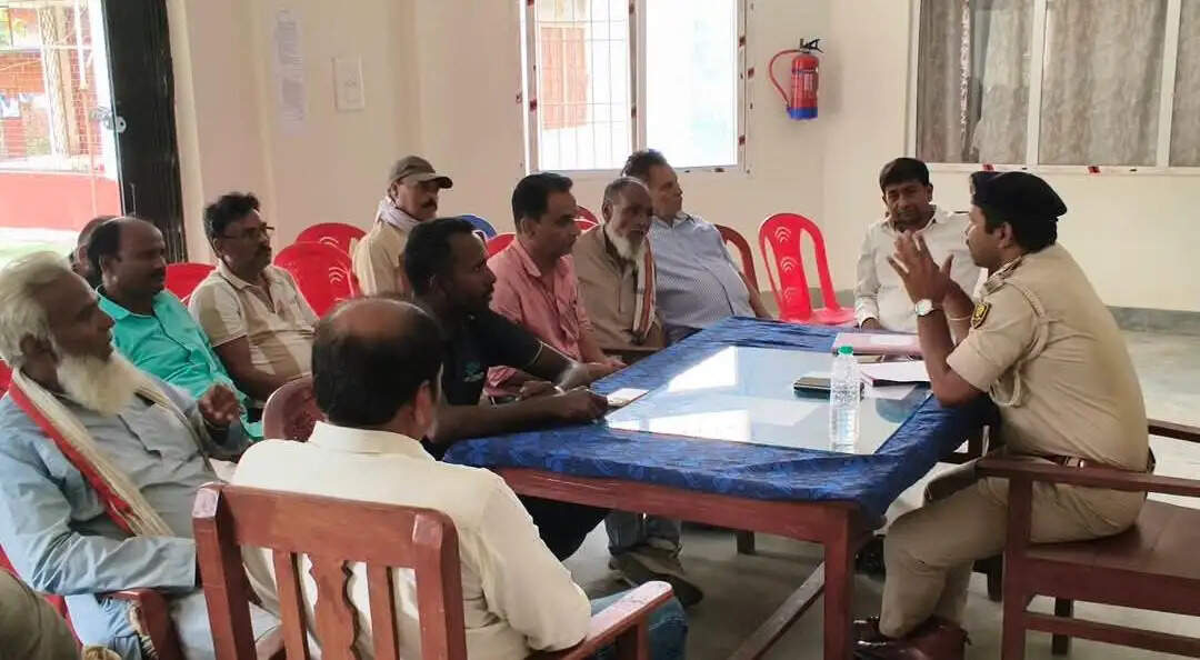 बकरीद को लेकर भीमनगर थाना में शांति समिति की बैठक, सुरक्षा व्यवस्था पर जोर