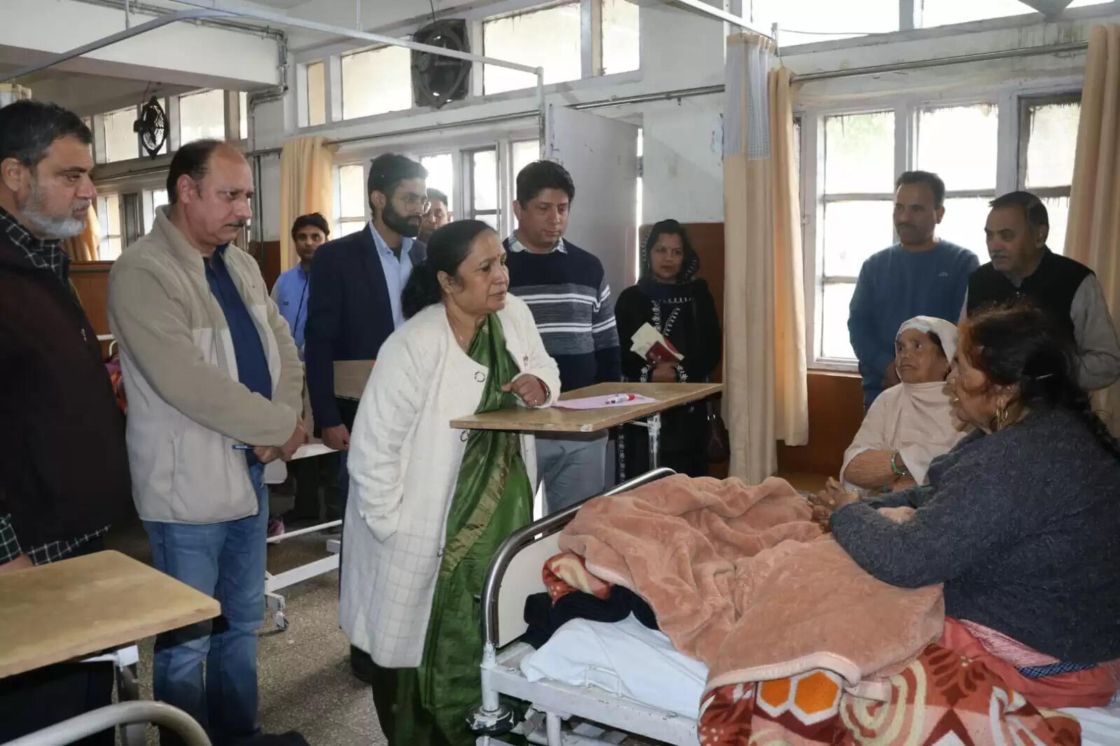 राष्ट्रीय महिला आयोग की सदस्य ममता कुमारी ने धर्मशाला में विभिन्न संस्थाओं का किया निरीक्षण