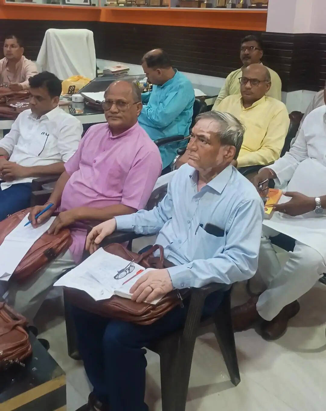 भारतीय मजदूर संघ के प्रदेश पदाधिकारियाें की बैठक में संगठन विस्तार- अधिवेशन पर हुआ विचार विमर्श
