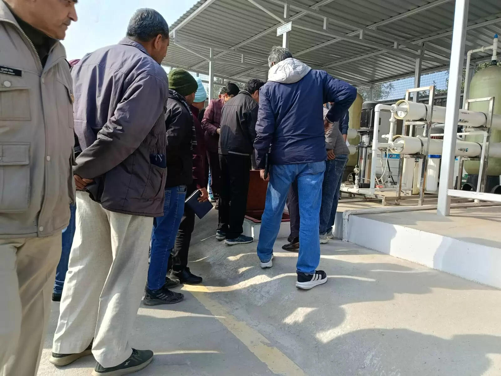 जींद में हाइड्रोजन ट्रेन ट्रायल से पहले रेलवे ने तेज की तैयारियां, पीसीएमई ने किया निरीक्षण