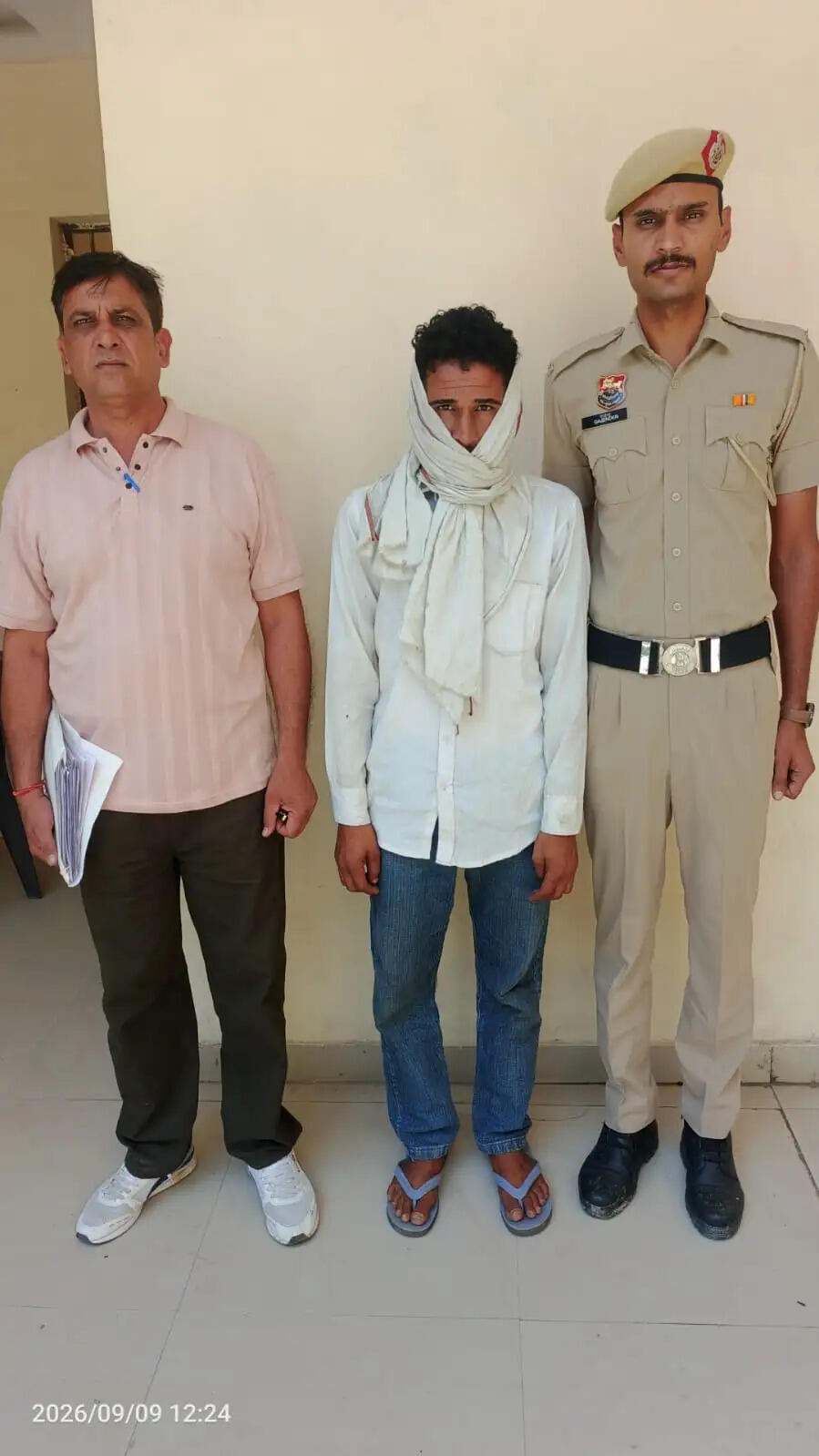 फरीदाबाद : दो पुलिस कर्मियों को ट्रक से टक्कर मारने वाला आरोपी चालक गिरफ्तार