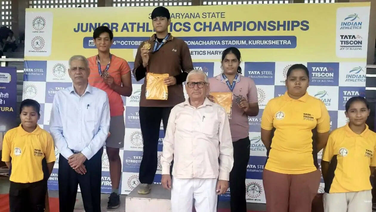 हिसार ने हरियाणा जूनियर एथलेटिक्स चैंपियनशिप में जीते 37 पदक, तीसरे स्थान पर रहा