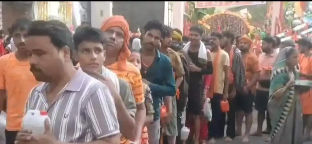 मुरादाबाद में डेढ़ लाख से अधिक कांवड़ियों ने जलाभिषेक कर पूरा किया संकल्प