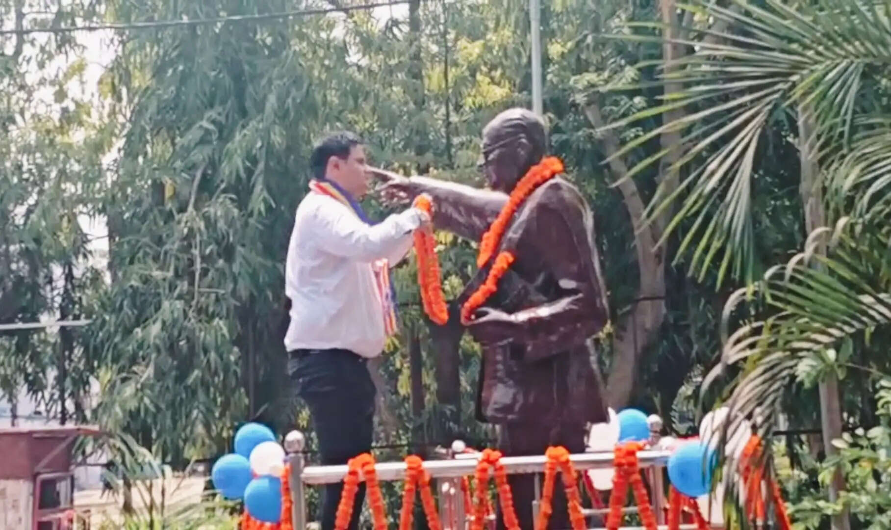 अनुसूचित जाति जनजाति कर्मचारी संघ ने समारोहपूर्वक मनाई अंबेडकर जयंती