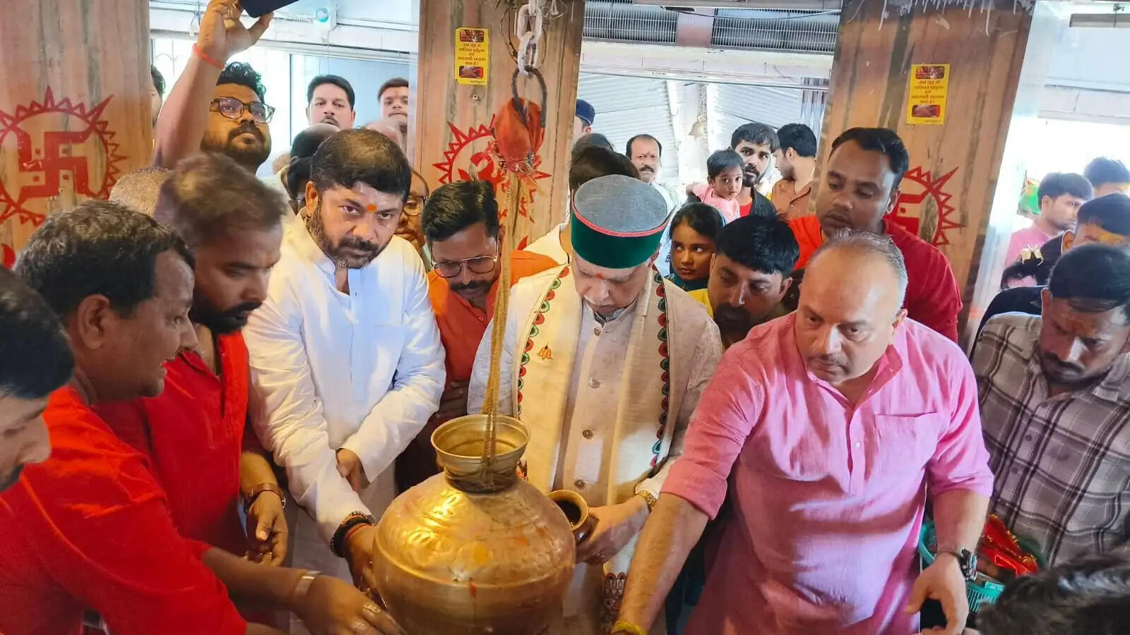 रांची पहाड़ी मंदिर विकास समिति की नई कमिटी ने पदभार ग्रहण किया