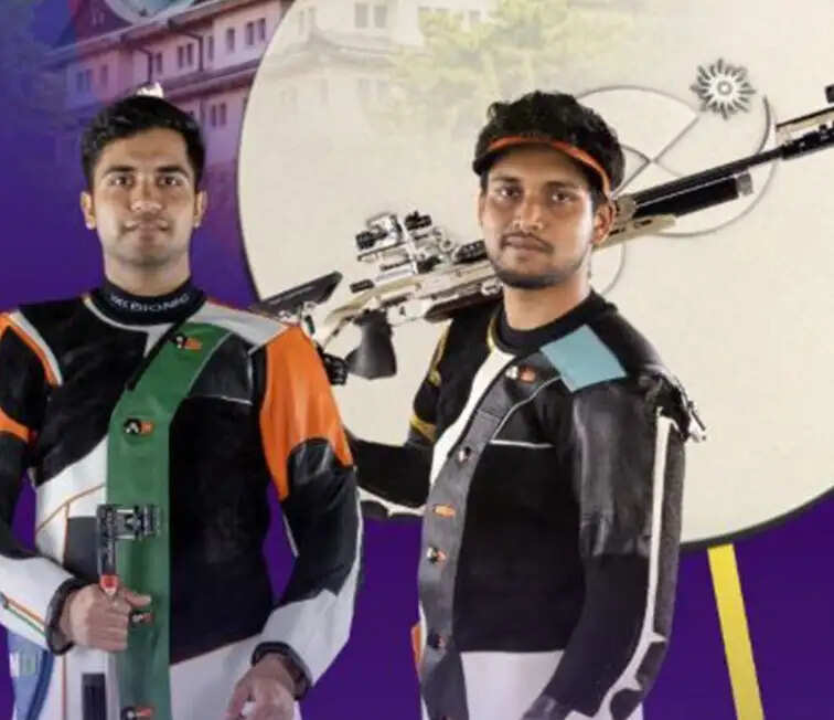 एशियाई खेल: 10 मीटर एयर राइफल में हिमांशु ढिल्लों ने जीता रजत, रुद्रांक्ष ने साधा कांस्य पर निशाना