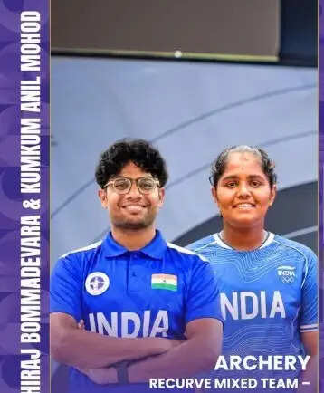 एशियन खेल 2026 :धीरज और कुमकुम ने रचा इतिहास, मिश्रित रिकर्व टीम में भारत को पहली बार रजत