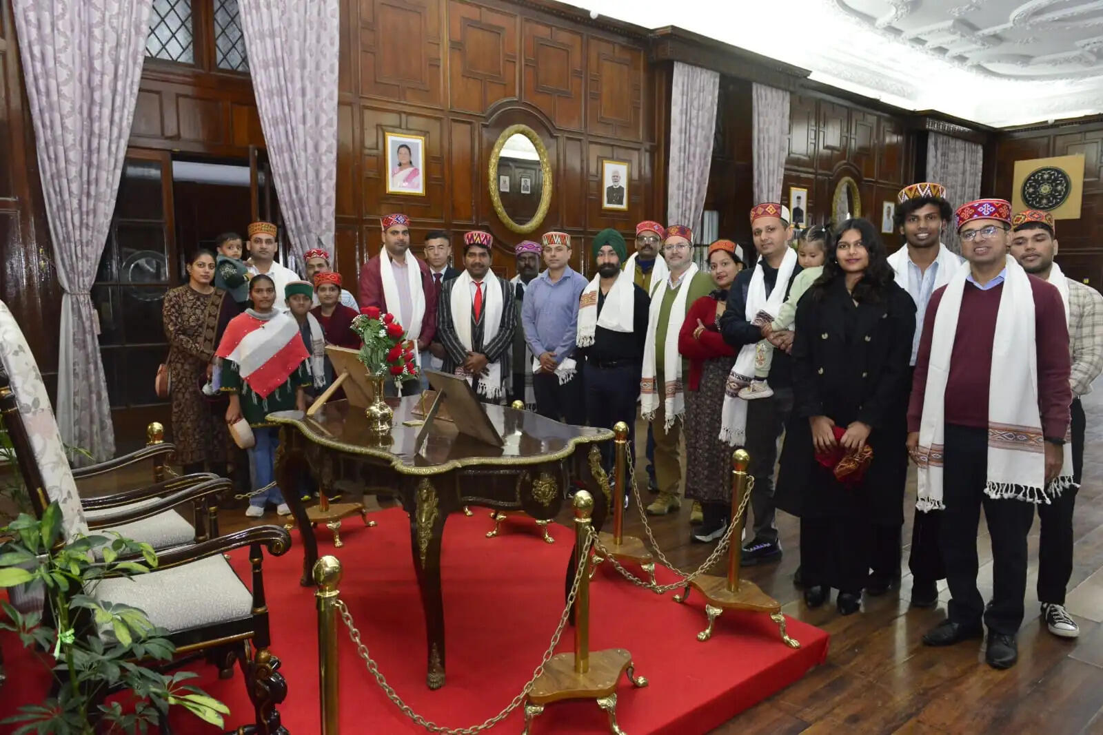 शिमला के लोकभवन में विभिन्न राज्यों एवं केंद्र शासित प्रदेशों के स्थापना दिवस समारोह का आयोजन