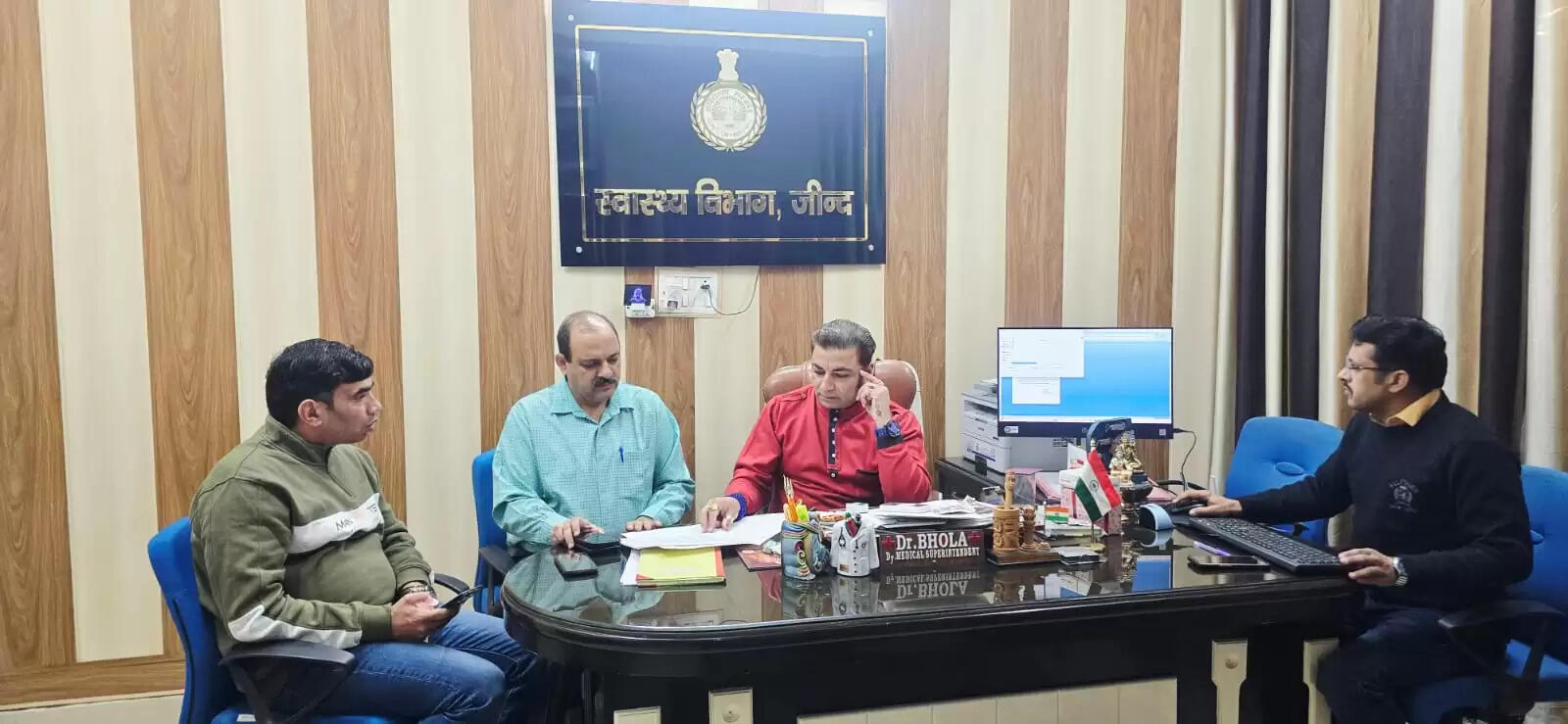 जींद: सरकारी अस्पतालों के चिकित्सक आठ व नौ को करेंगे पूर्ण हड़ताल