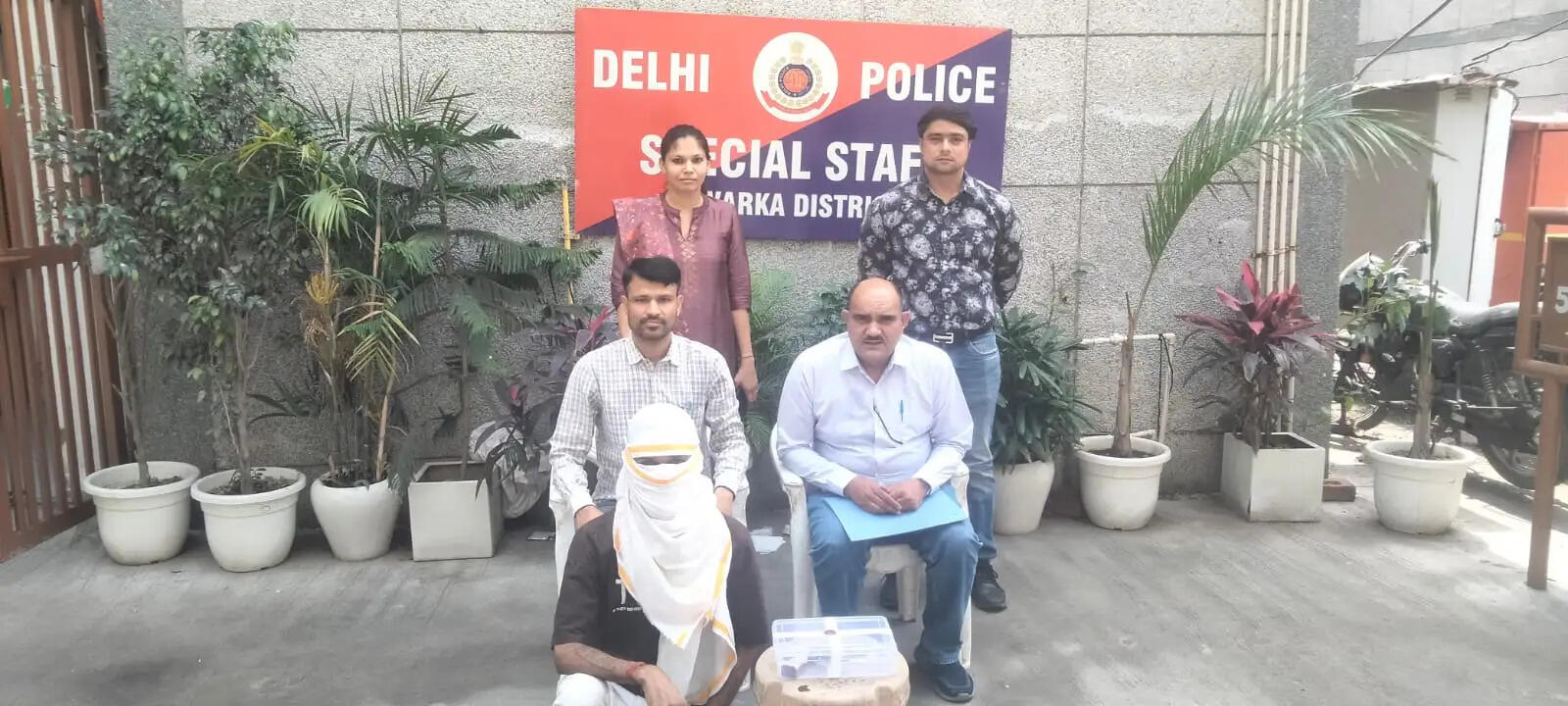 अवैध हथियार के साथ आरोपित गिरफ्तार