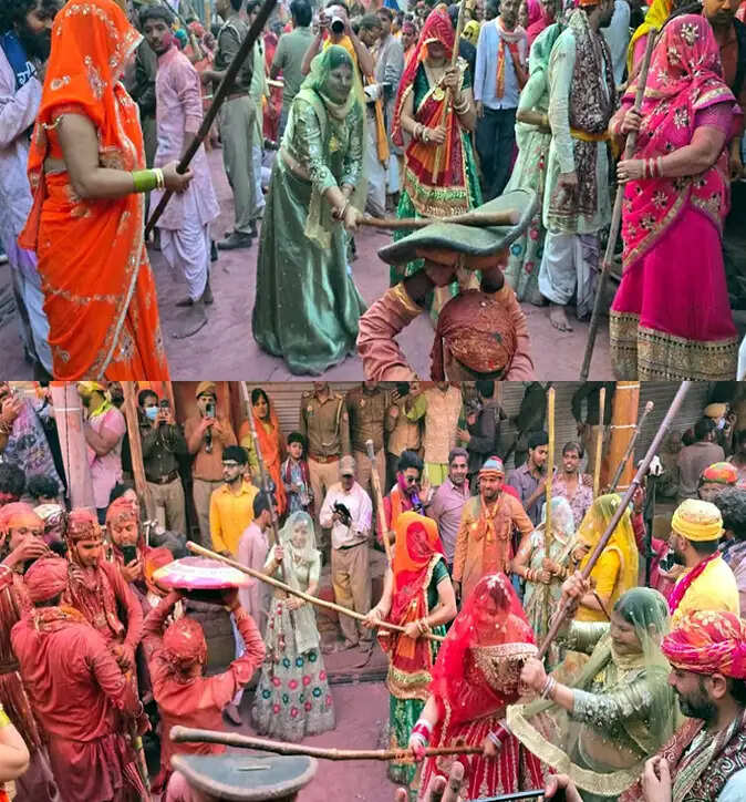 बरसाना में दिखा भक्ति, प्रेम और रंग का अद्भुत संगम, उमड़ा श्रद्धालुओं का सैलाब