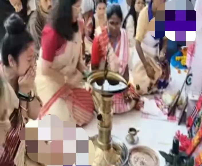 बहाग बिहू के दिन जुबीन क्षेत्र पहुंचीं गरिमा सैकिया गर्ग, हुईं भावुक