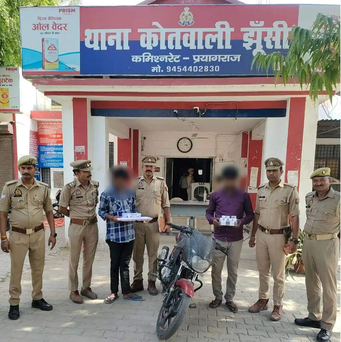 प्रयागराज में तीन चोरी की घटनाओं का खुलासा, दो शातिर चोर गिरफ्तार