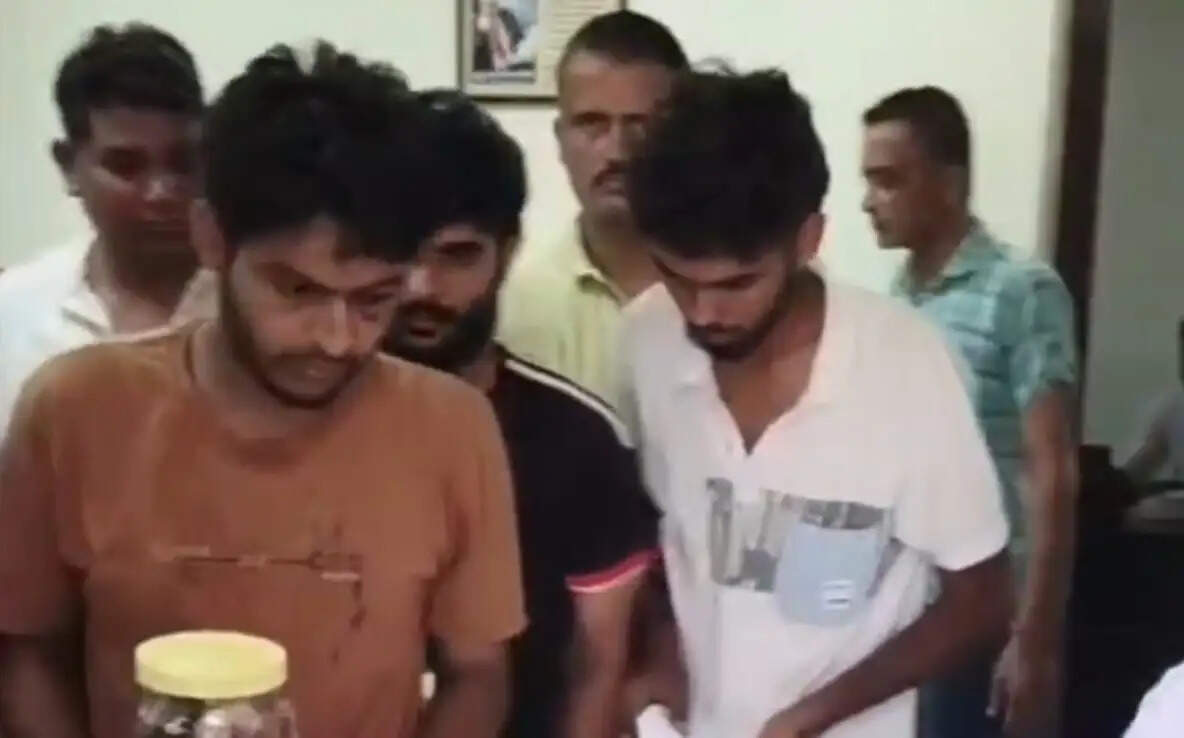 कैथल पुलिस ने हथियारों समेत पकड़े पांच आरोपी
