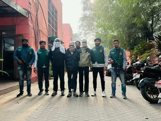 हिमांशु भाऊ गैंग के तीन शूटर गिरफ्तार