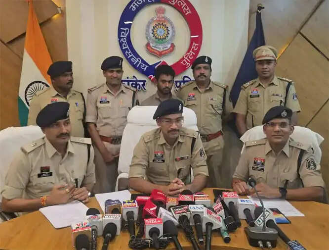 कांकेर, धमतरी एवं जगदलपुर के मंदिराें में चोरी की वारदात काे अंजाम देने वाला आरोपित गिरफ्तार