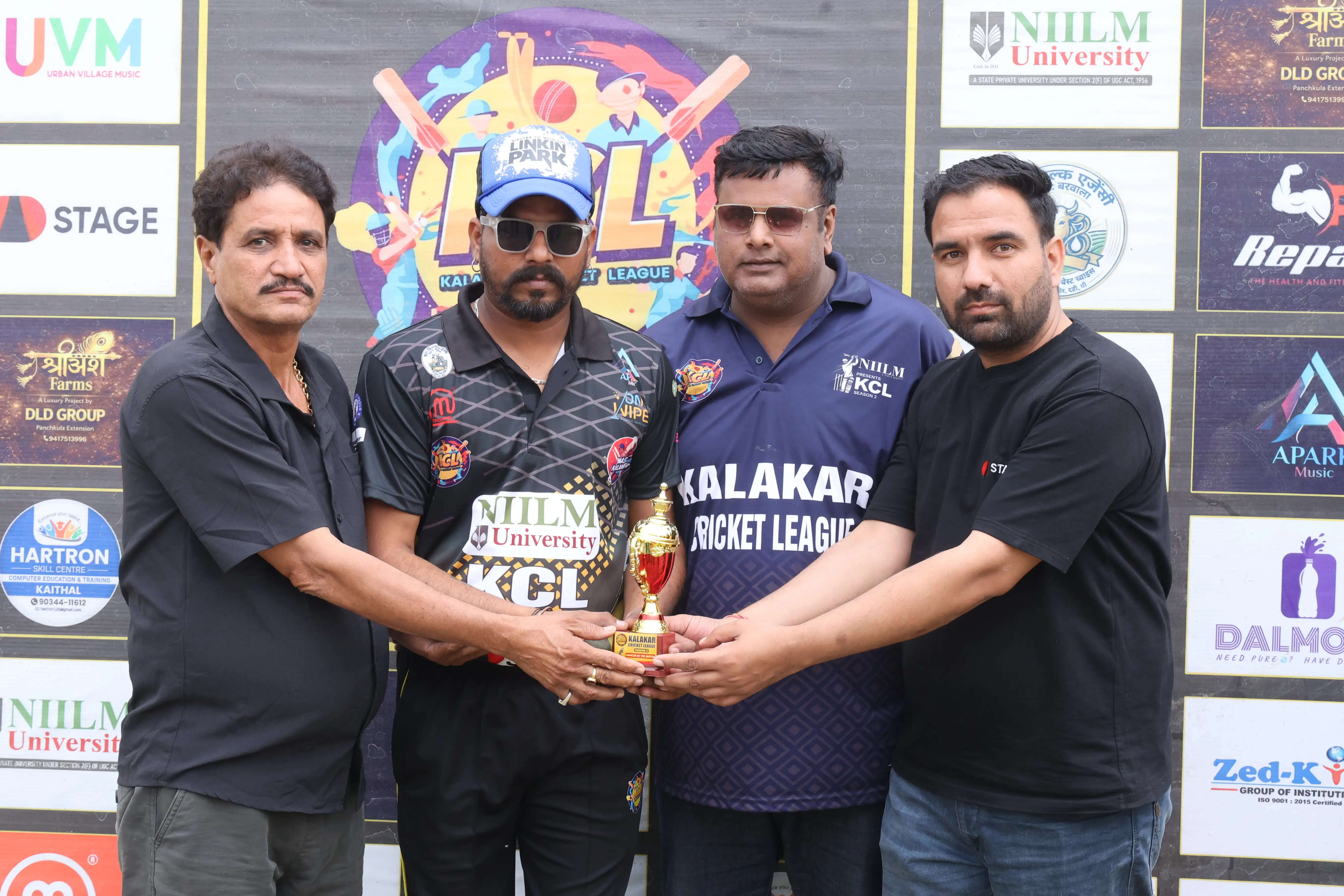 कैथल: मस्त कलंदराें ने सुरीले सूरमाओं काे हराकर जीता केसीएल का पहला मैच