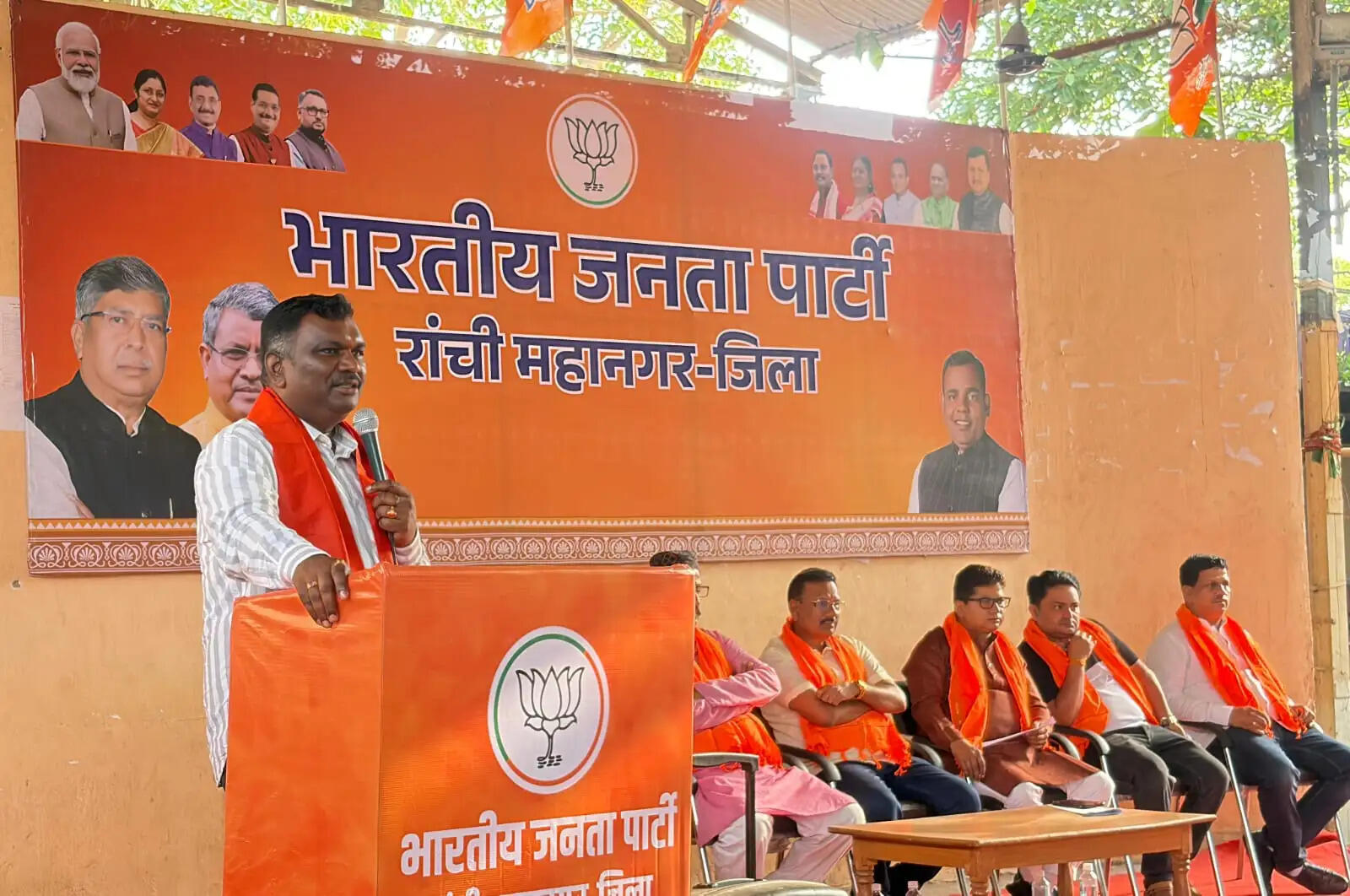भाजपा रांची महानगर में कार्यशाला का आयोजन, केंद्र सरकार की 12 वर्षों की उपलब्धियों और आगामी अभियानों पर हुई चर्चा