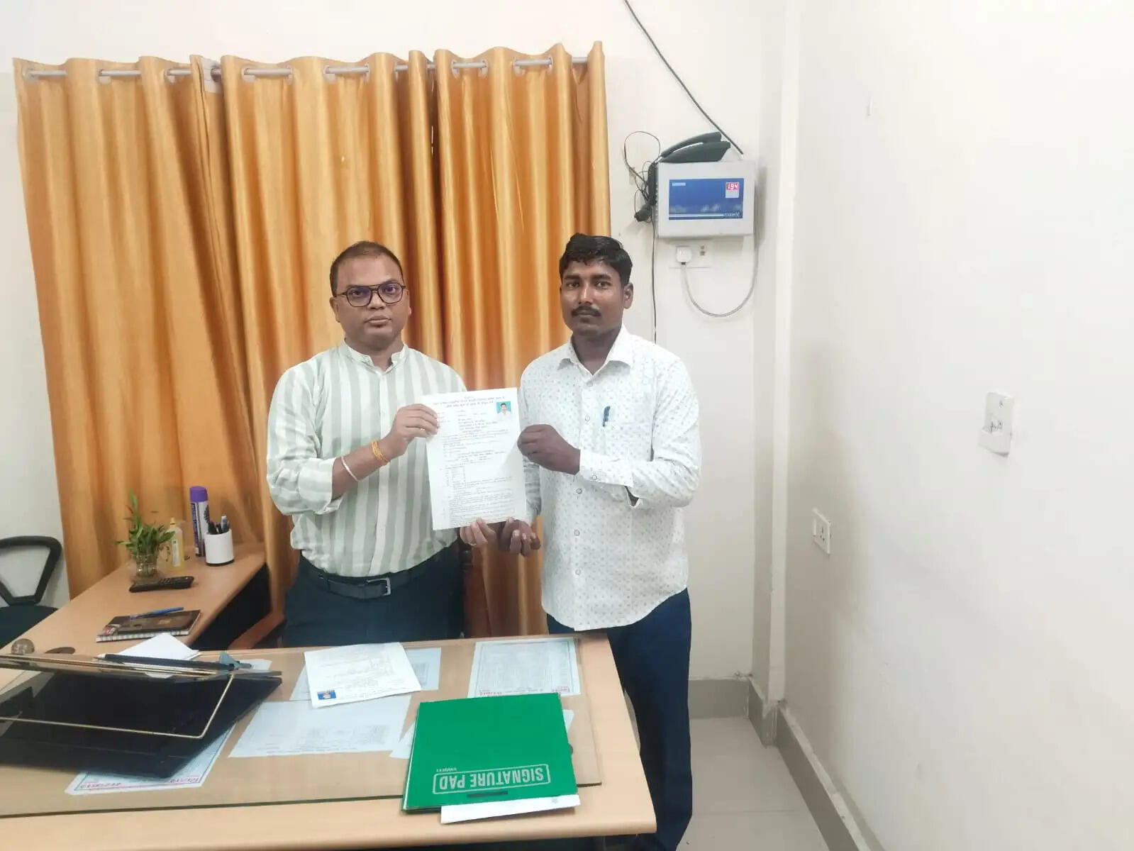 त्रिवेणीगंज में तीन नए पीडीएस विक्रेताओं को मिली अनुज्ञप्ति