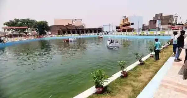 अमृत सरोवरों के निर्माण में उत्तर प्रदेश देश में पहले स्थान पर