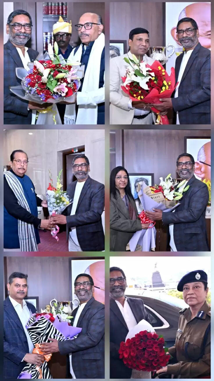 झारखंड विधानसभा: शीतकालीन सत्र का शुभारंभ, मुख्यमंत्री ने विधानसभा अध्यक्ष का किया स्वागत