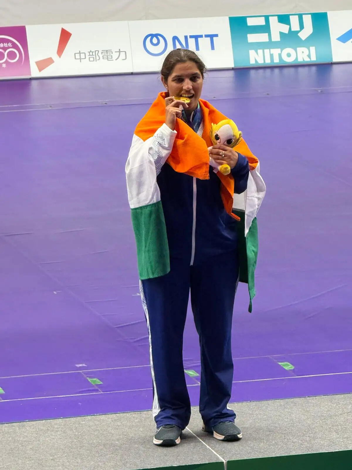 एशियाई खेलों के समापन समारोह में भारत की ध्वजवाहक होंगी नीरू धांडा