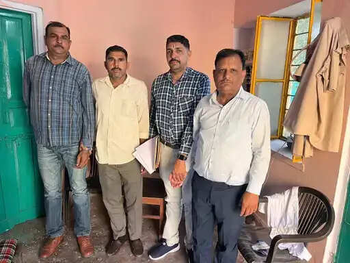 नाहरगढ़ अभयारण्य में वनपाल एवं वनरक्षक 50 हजार रुपये रिश्वत लेते गिरफ्तार