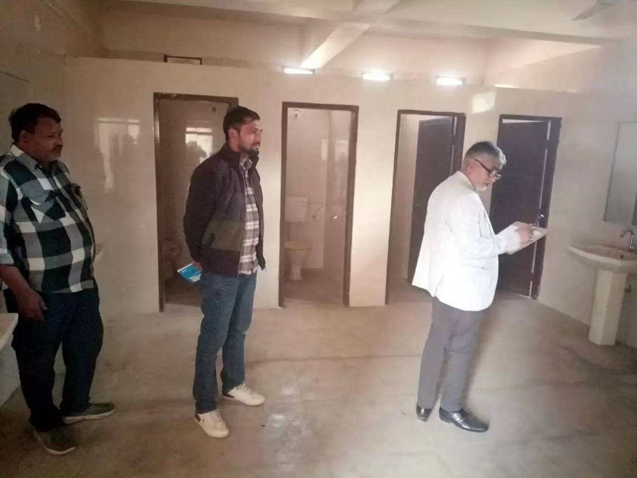 हिसार : नगर निगम ने शौचालय बनाकर महाराजा अग्रसेन नागरिक अस्पताल को किया हेंडओवर